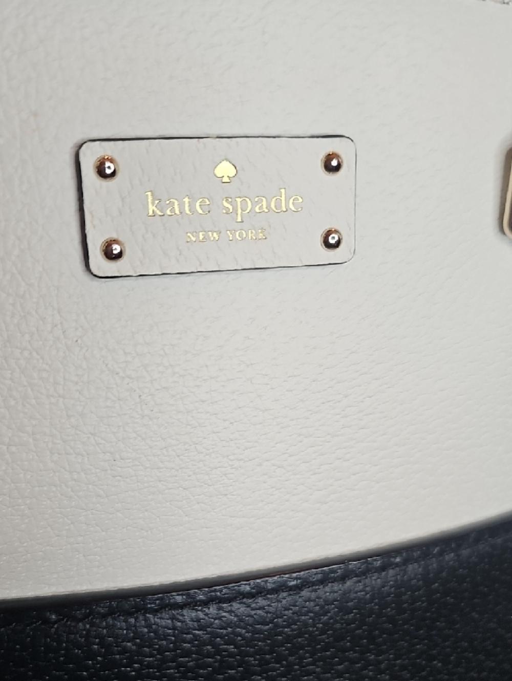 kate spade Black & Cream Two-Tone Dome Satchel - Picture 5 of 10